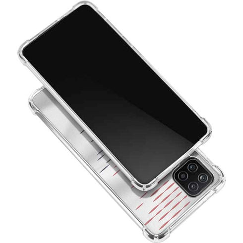 South Korea Soccer Flag Galaxy A12 Clear Case